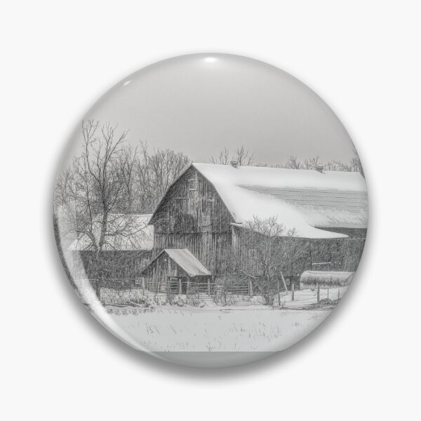 Item preview, Old barn in winter near Richmond, Canada designed and sold by James Cumming.