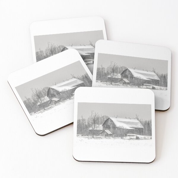Item preview, Old barn in winter near Richmond, Canada designed and sold by James Cumming.