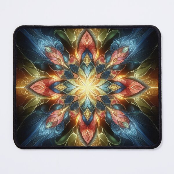Item preview, Radiant Mandala – Mystical Symmetry Design designed and sold by Dogandesighn.