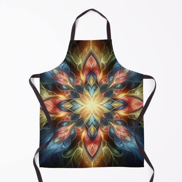 Item preview, Radiant Mandala – Mystical Symmetry Design designed and sold by Dogandesighn.