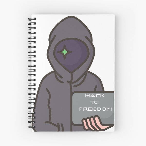 Item preview, Hacker motto designed and sold by BOZZLII.