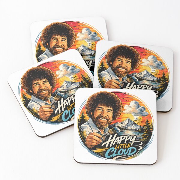 Item preview, Bob Ross Merch, Bob Ross Fan Art, Happy Little Cloud designed and sold by graphic-genie.