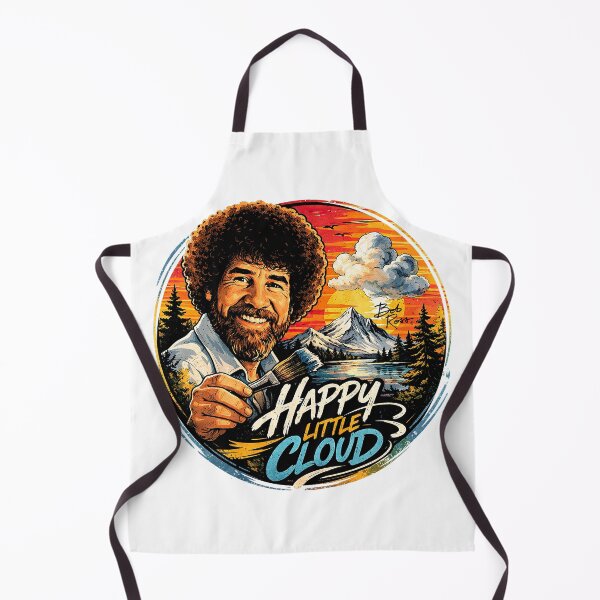 Item preview, Bob Ross Merch, Bob Ross Fan Art, Happy Little Cloud designed and sold by graphic-genie.