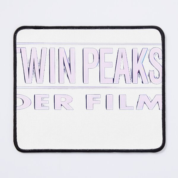 Item preview, Twin Peaks Title Screen German (Blue Background) designed and sold by bvalltu.