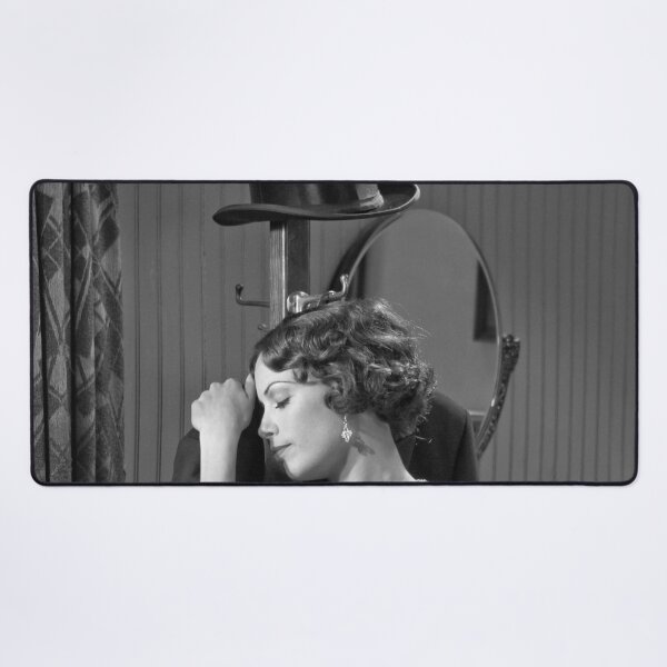 Item preview, Vintage he's just not that into you funny black and white relationship photograph poster art print designed and sold by Astrid Arkhangelsky.