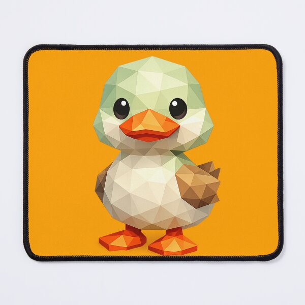 Item preview, Cute Low Poly Geometric Duck Illustration designed and sold by AndreBarnard.