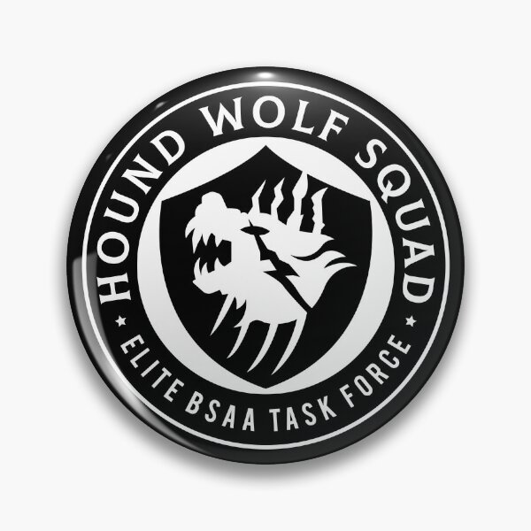 Item preview, Hound Wolf Squad Crest designed and sold by Lagelantee.
