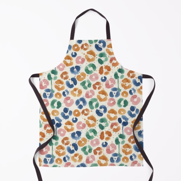 Item preview, Colorful Watercolor Leopard Pattern – Modern Artistic Animal Print Design designed and sold by NdesignTrend.