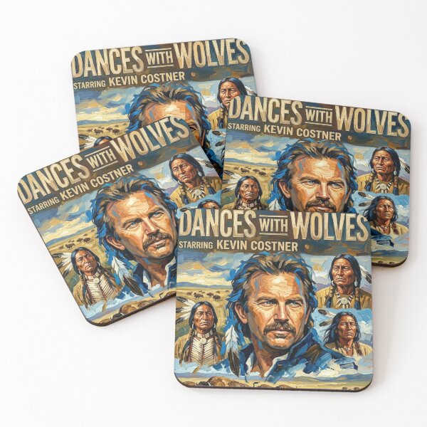 Item preview, Frontier Spirit: Kevin Costner in Dances with Wolves designed and sold by Art's Diner.