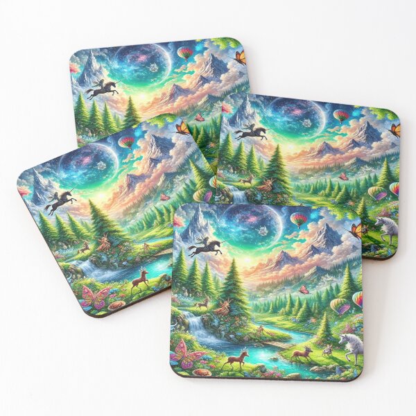 Item preview, The enchanting worlds of fantasy: Magical landscapes and fantastic creatures await you! designed and sold by FotoworldEdel.