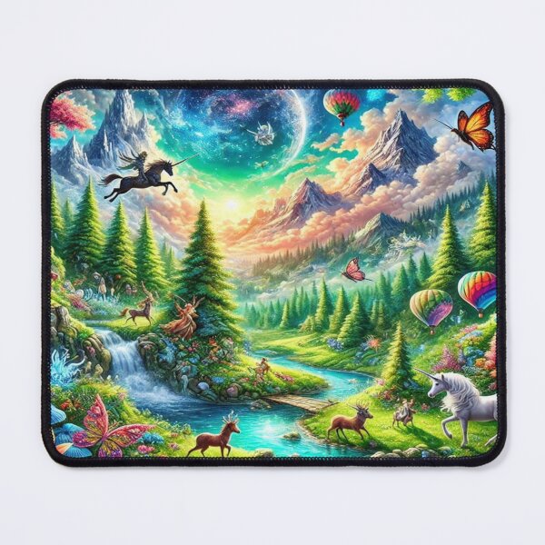 Item preview, The enchanting worlds of fantasy: Magical landscapes and fantastic creatures await you! designed and sold by FotoworldEdel.