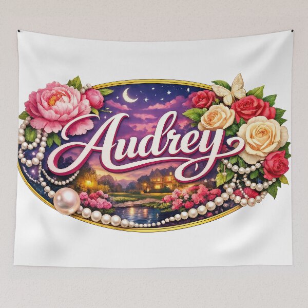 Item preview, Audrey – Romantic Evening Elegance designed and sold by ForeverPrintsOK.