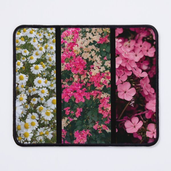 Item preview, Vintage Floral Collage Panels – Daisy and Pink Flower Garden Aesthetic designed and sold by kpwi_maduwanthi.