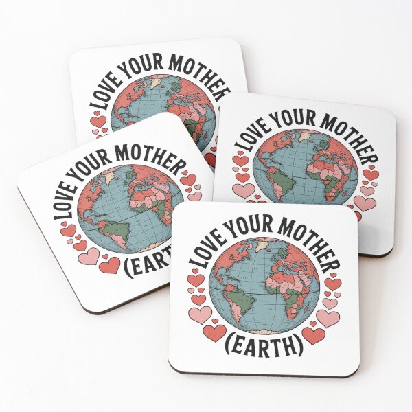 Item preview, Love Your Mother Earth — Retro Globe Environmental Activist Graphic Tee designed and sold by proearth2022.