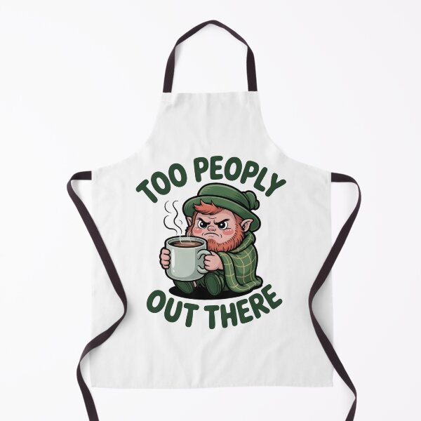 Item preview, Too Peoply Out There Grumpy Leprechaun Coffee designed and sold by 404wearpl.