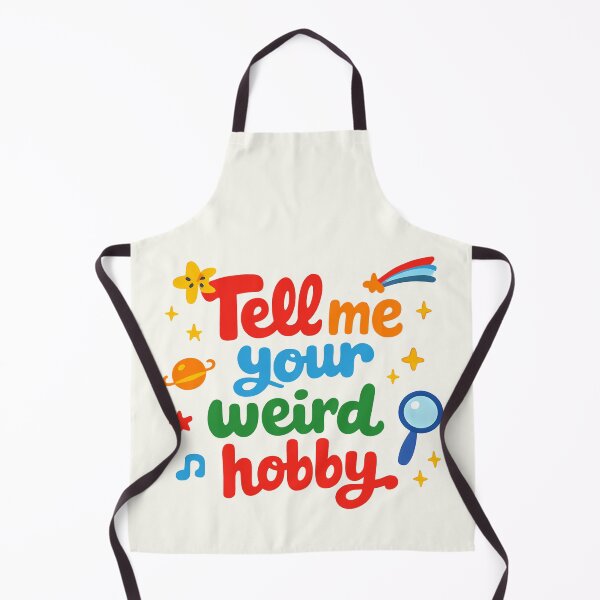 Item preview, Tell Me Your Weird Hobby Playful Indie Typography designed and sold by SplashTastic.