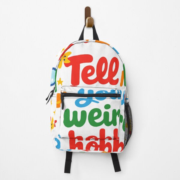 Item preview, Tell Me Your Weird Hobby Playful Indie Typography designed and sold by SplashTastic.