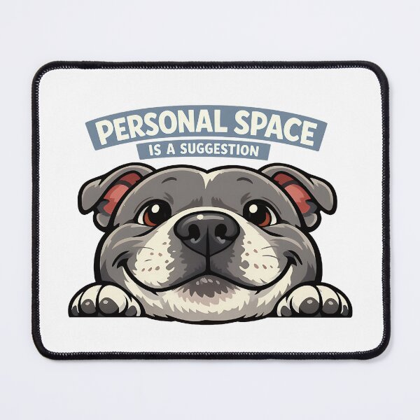 Item preview, Personal Space Is A Suggestion Funny Dog Design designed and sold by BestFriendTees.