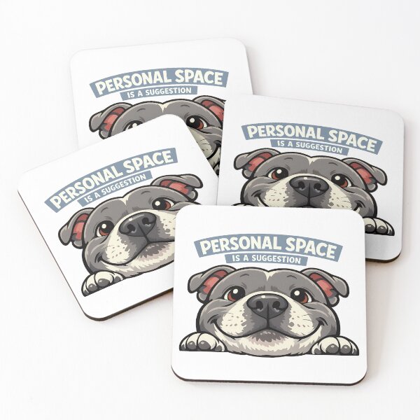 Item preview, Personal Space Is A Suggestion Funny Dog Design designed and sold by BestFriendTees.