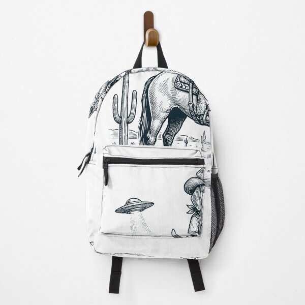 Item preview, Vintage Beagle Cowboy Desert Horse UFO Cactus Dog Lover designed and sold by DoodleTortle.