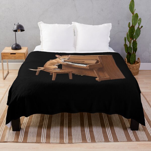 Item preview, Chihuahua Playing Piano Player Pianist Dog Lover designed and sold by TerryConnells.