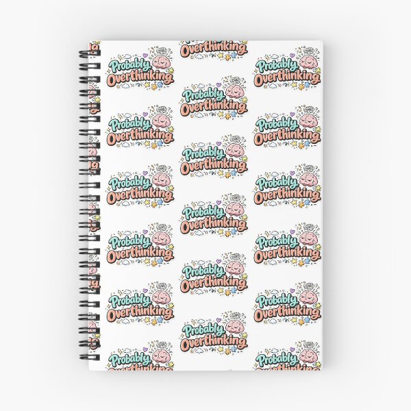 Item preview, Probably Overthinking Sticker designed and sold by PriyankaSonara.