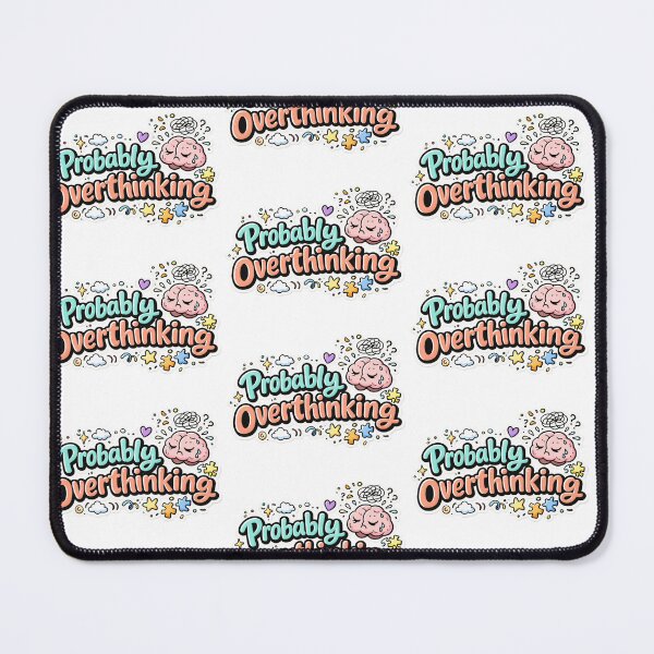 Item preview, Probably Overthinking Sticker designed and sold by PriyankaSonara.