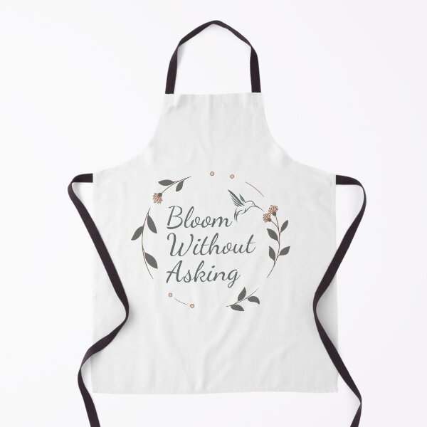 Item preview, Bloom Without Asking Inspirational Floral Design designed and sold by PrintandJoy.