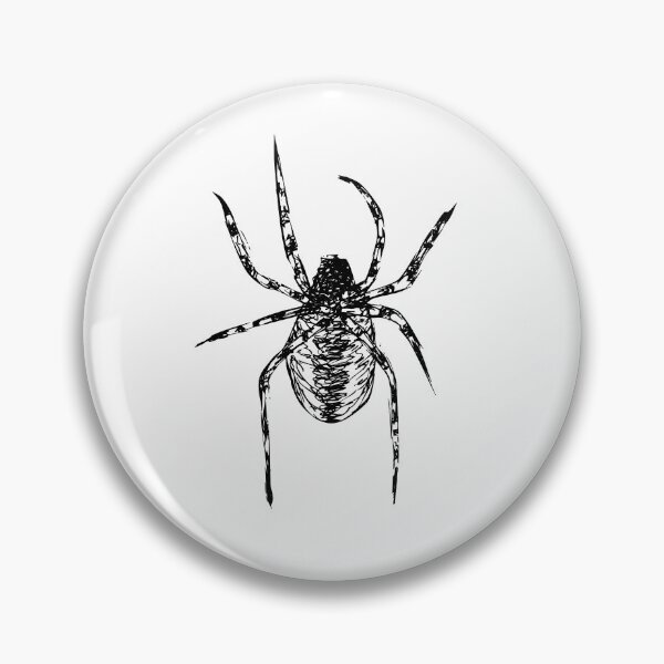Item preview, Spider, Minimalist Handdrawn Ink Line Drawing Illustration designed and sold by SWSandraWechner.