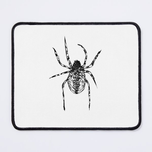 Item preview, Spider, Minimalist Handdrawn Ink Line Drawing Illustration designed and sold by SWSandraWechner.