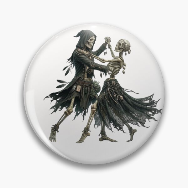 Item preview, Vintage Dancing Skeletons Waltz - Dark Academia & Witchy Voodoo Aesthetic designed and sold by Cauldron Crafts.