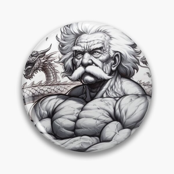 Item preview,  Albert Einstein bodybuilder designed and sold by sevenmountains.