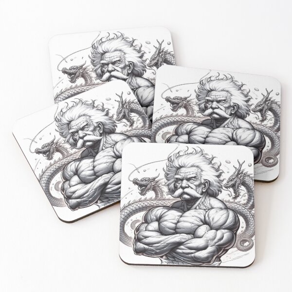 Item preview,  Albert Einstein bodybuilder designed and sold by sevenmountains.