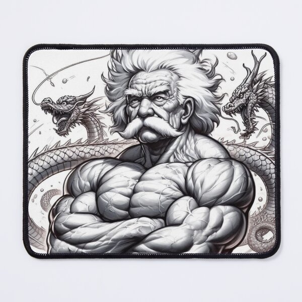 Item preview,  Albert Einstein bodybuilder designed and sold by sevenmountains.