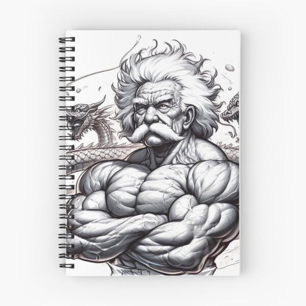 Item preview,  Albert Einstein bodybuilder designed and sold by sevenmountains.
