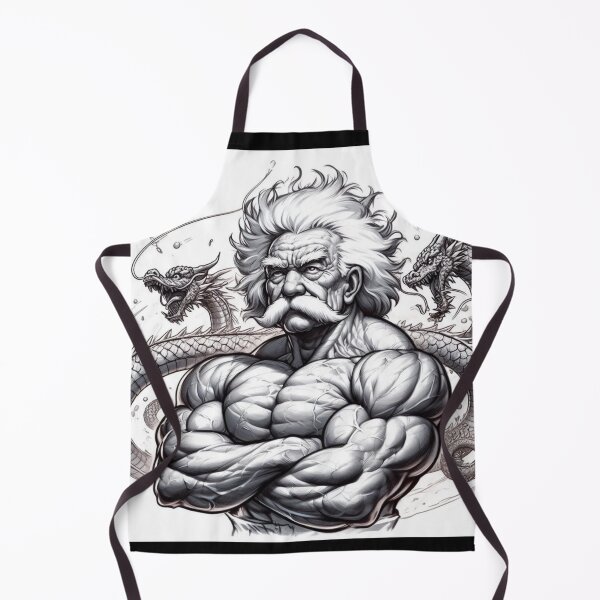Item preview,  Albert Einstein bodybuilder designed and sold by sevenmountains.
