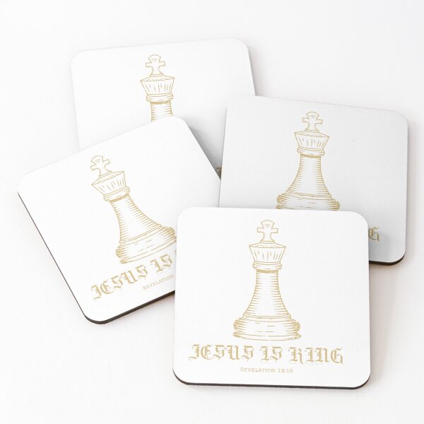 Item preview, Chess King Piece – Jesus Is King Christian Tee designed and sold by Bellynza.