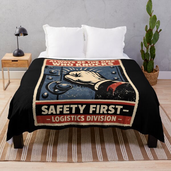 Item preview, Safety Protocol Knocking Policy Poster designed and sold by agearb.