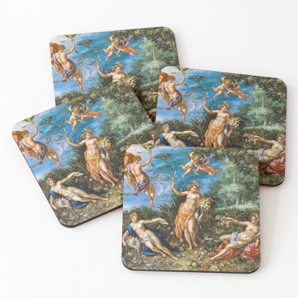 Item preview, Abundance and the Four Elements Jan Brueghel Art designed and sold by TheSoulOfArt.