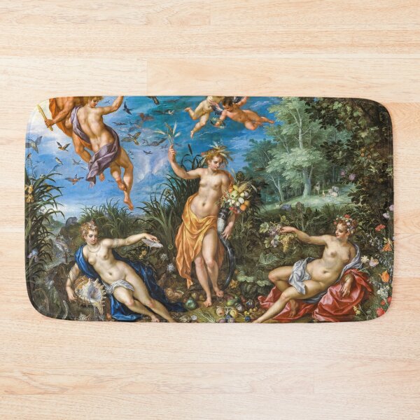 Item preview, Abundance and the Four Elements Jan Brueghel Art designed and sold by TheSoulOfArt.