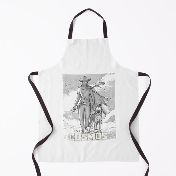 Item preview, Lone Cosmic Cowgirl and Dog – Space Western Cosmic Cowboy Design designed and sold by Art-Arcade6.