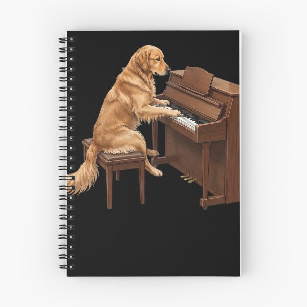 Item preview, Golden Retriever Playing Piano Player Pianist Dog Lover designed and sold by TerryConnells.