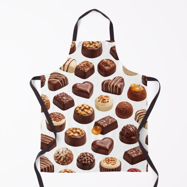 Item preview, Chocolate Candy Pattern – Assorted Gourmet Chocolates Sweet Dessert Design designed and sold by CreativeNest88.