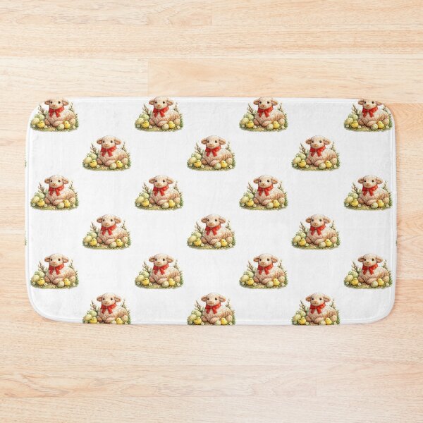 Item preview, Easter Lamb with Spring Eggs designed and sold by GrafixxxFlow.