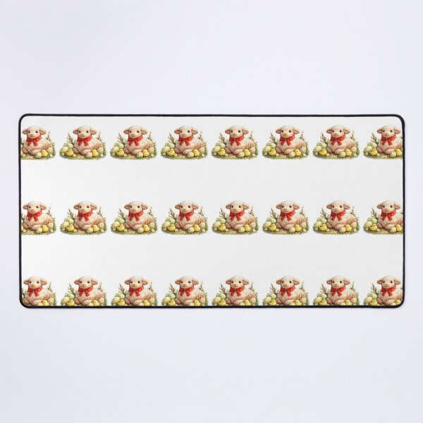 Item preview, Easter Lamb with Spring Eggs designed and sold by GrafixxxFlow.