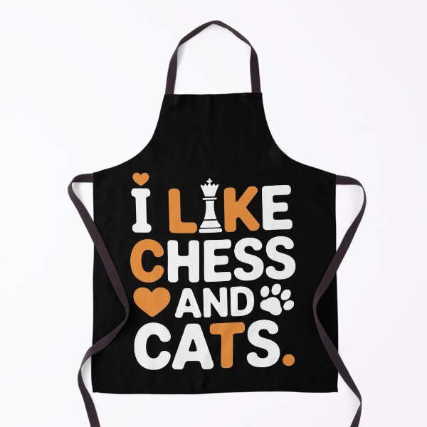 Item preview, I Like Chess and Cats designed and sold by jkrphoto.