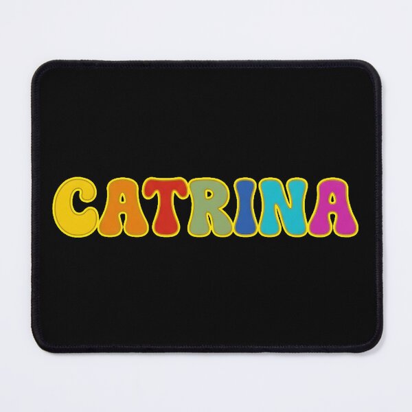 Item preview, ❤️ Catrina Personalized Name Wavy Retro Shirt, Coffee Mug, Sticker Gift designed and sold by HelixPedia.