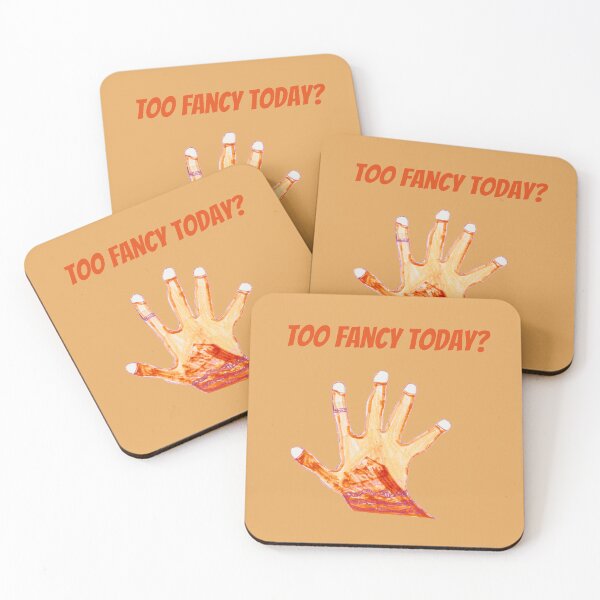 Item preview, Too Fancy Today? Bracelet Hand Illustration designed and sold by nimbfeja.