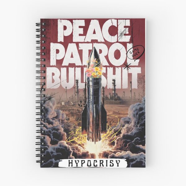 Item preview, Peace Patrol Hypocrisy designed and sold by toiletfish.