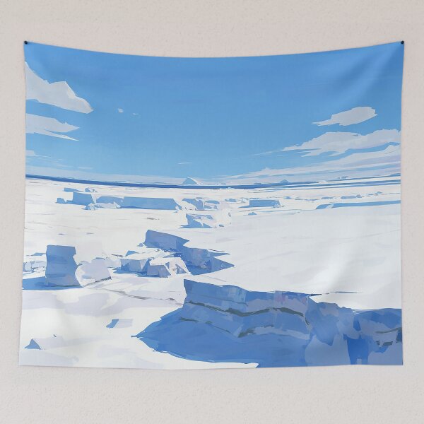 Item preview, Frozen Arctic Ice Plains Landscape designed and sold by Christian Weiss.